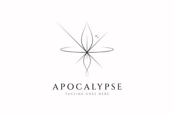 Abstract Linear Sign Symbol Logo Element Graphics for Logo Templates