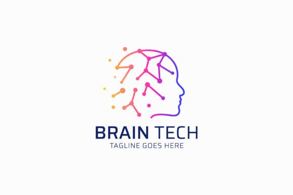 Brain Logo Artificial Intelligence Tech Graphics & Logo Templates Review