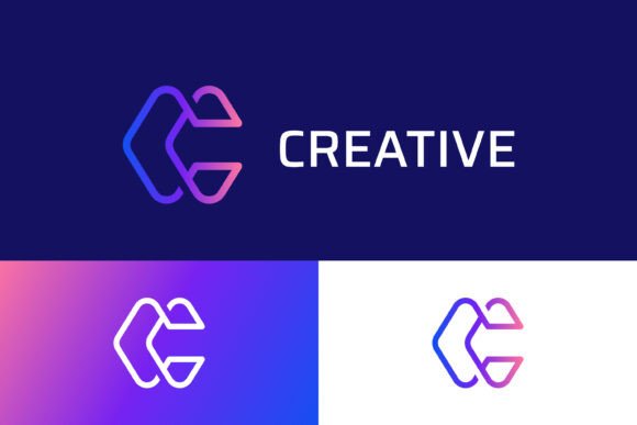 Creative Letter C Modern Technology Logo for Graphics and Logo Templates