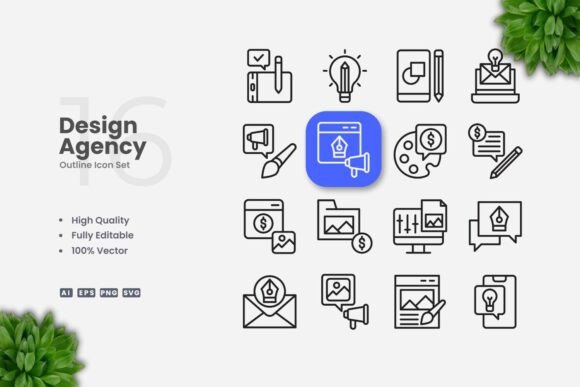 Design Agency Outline Icons Review for Real Embroidery