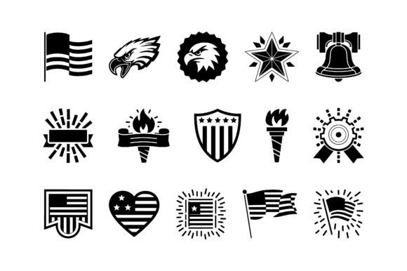 USA Patriotic Symbol Silhouette EPS: A Designer's Review for Crafts and Graphics